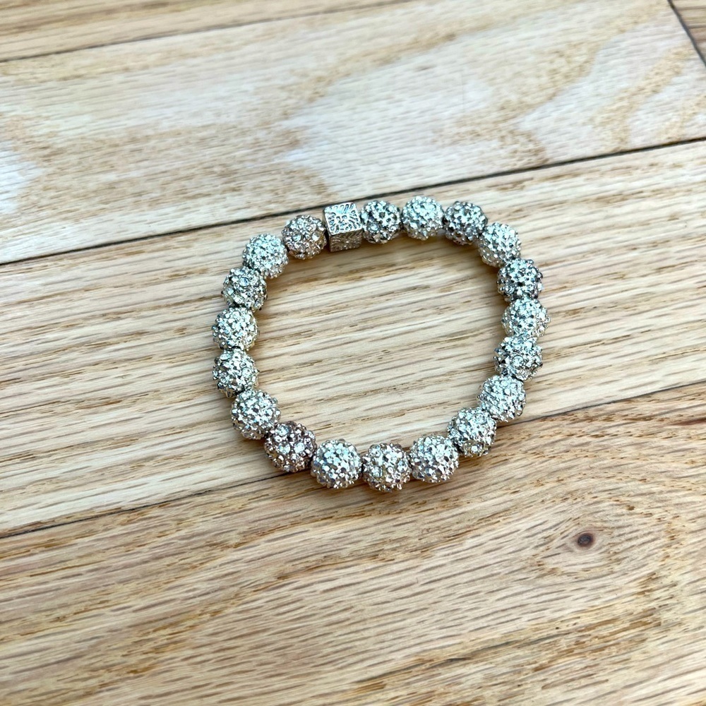 White Shamballa Women’s Bracelet